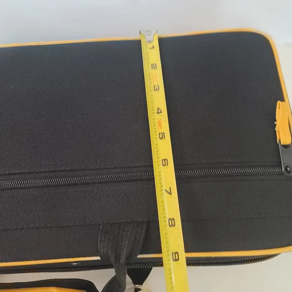 Prelude Black Yellow Travel Instrument case NEW